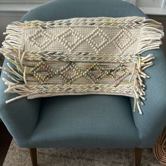 Magnolia Home Boho Style Rectangular Throw Pillow Cover 13”x21” - Picture 2 of 7